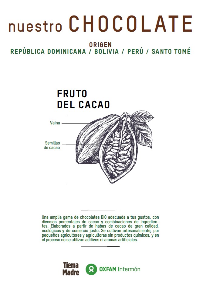 Cacao y Chocolate Tierra Madre I Oxfam Intermón